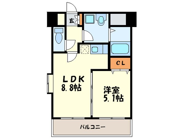 ラヴィ・ヌ－ヴォの物件間取画像